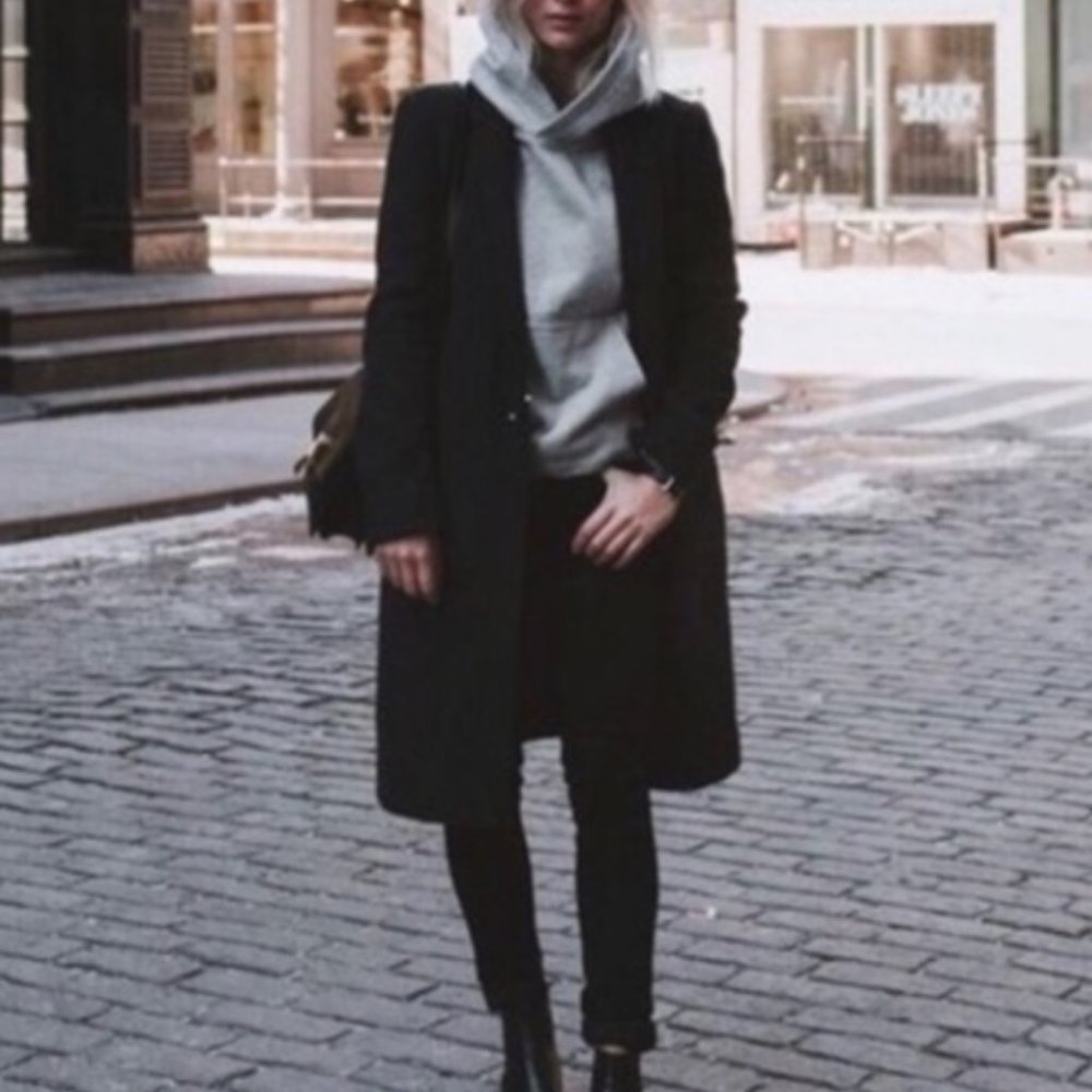 Zara Black Coat